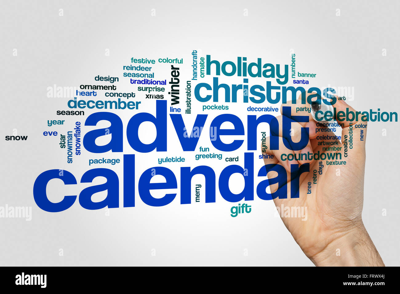 Advent calendar word cloud concept Stock Photo Alamy Advent calendar word cloud concept Stock Photo Alamy