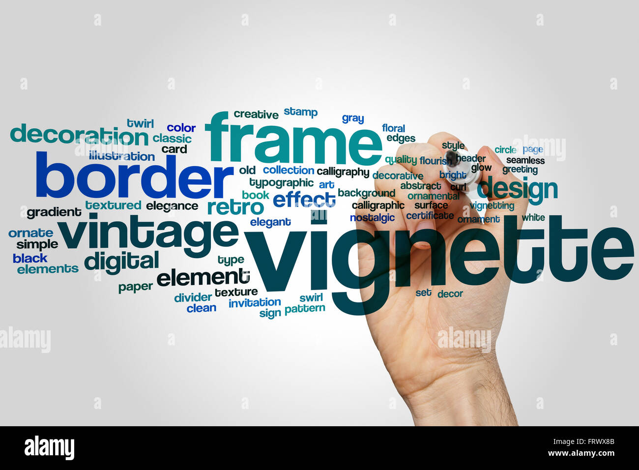 concept word cloud background Stock Photo Alamy