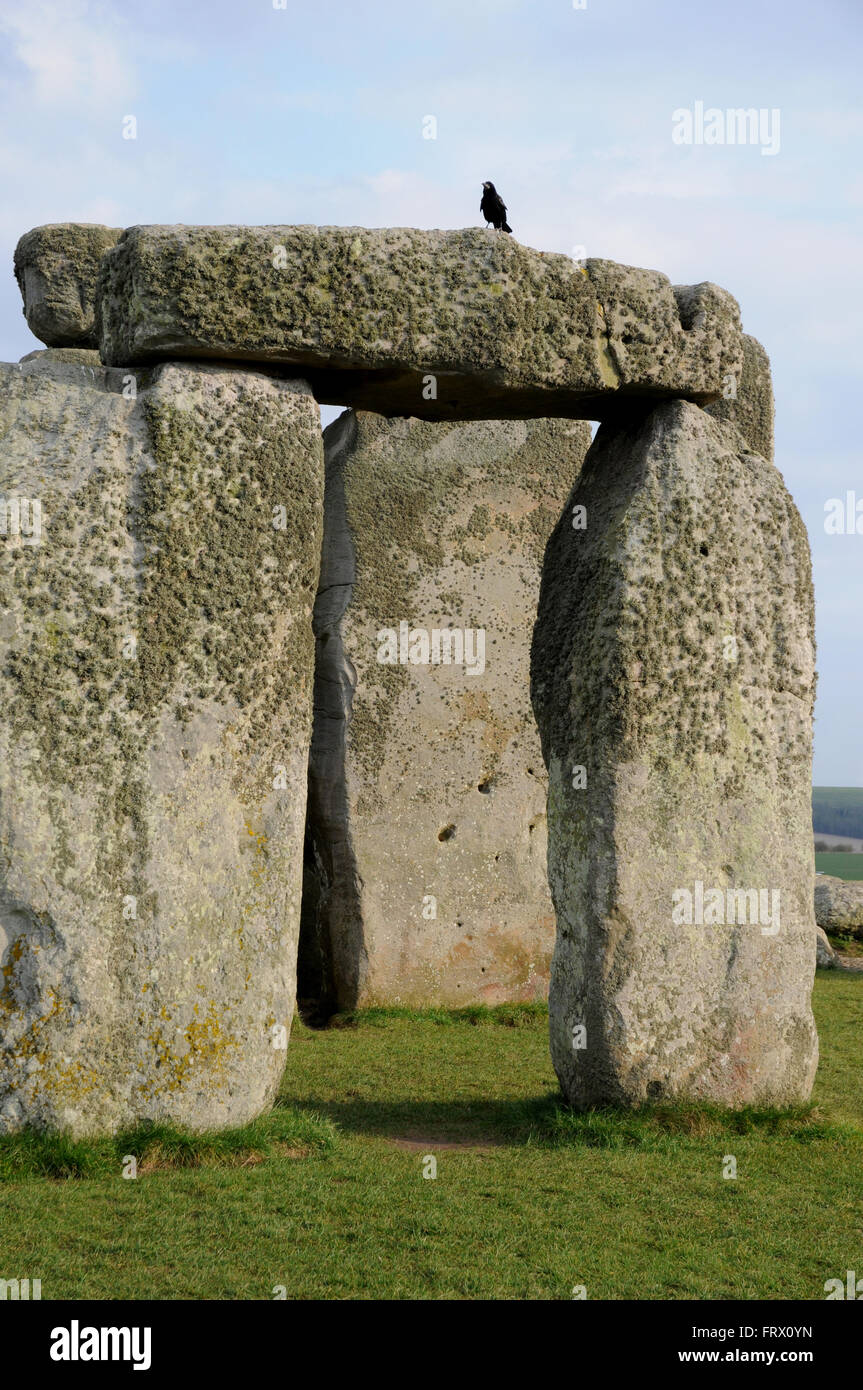 The standing stones at Stonehenge, an Iconic UNESCO World Heritage site