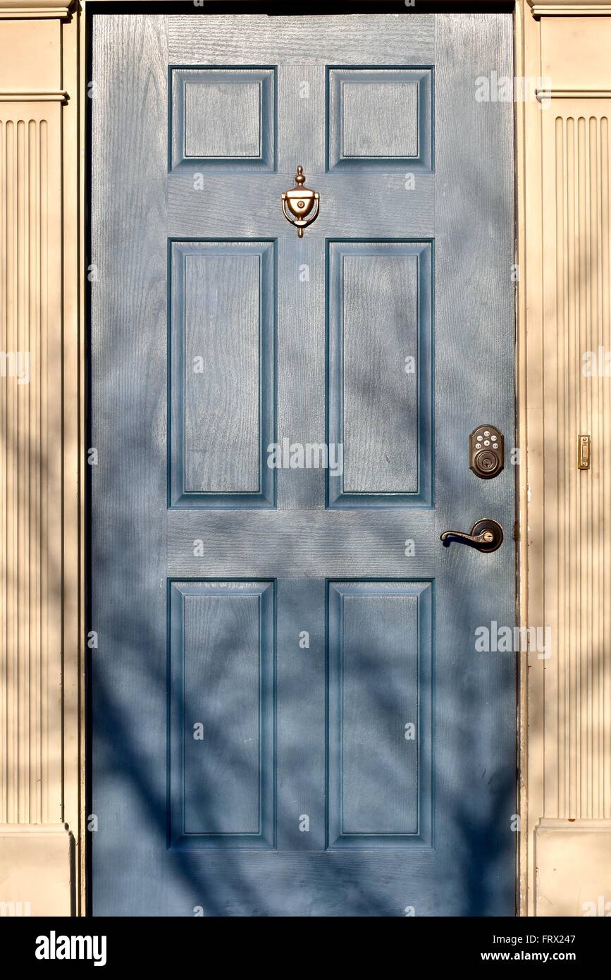 Green house door Stock Photo - Alamy