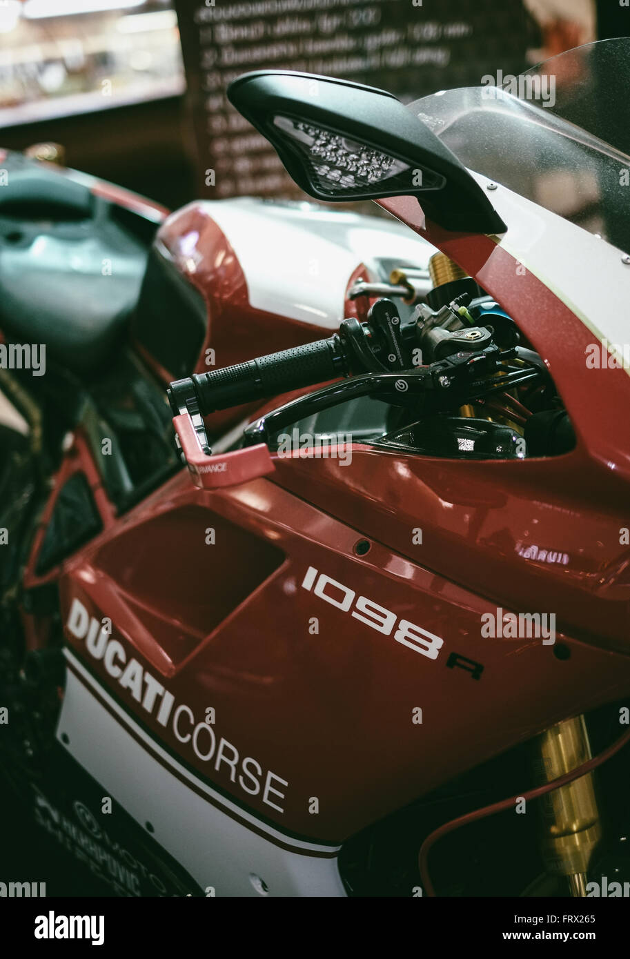 Motorbike show Stock Photo