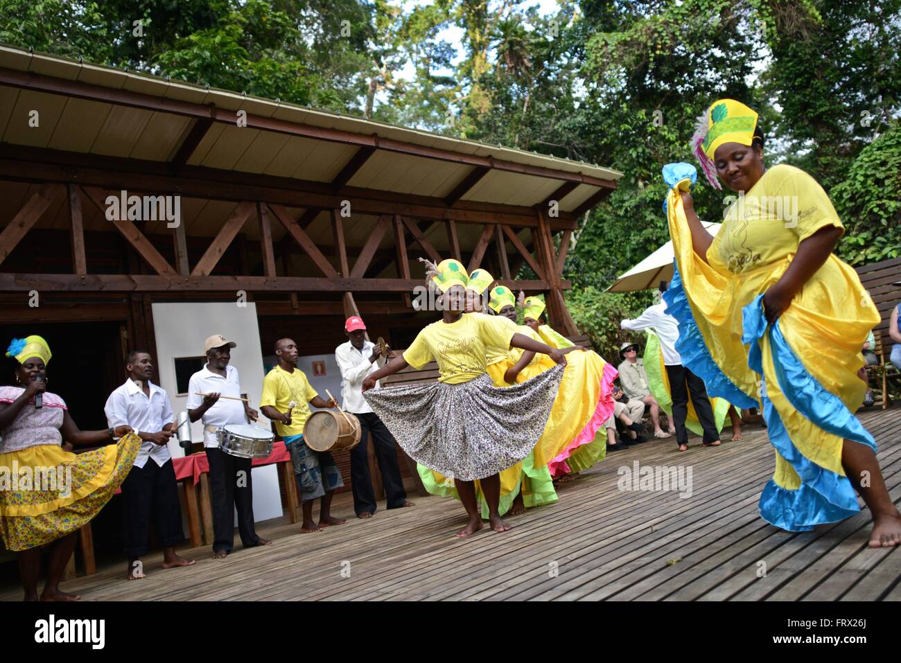 Afro-Colombian Dances Stock Photo
