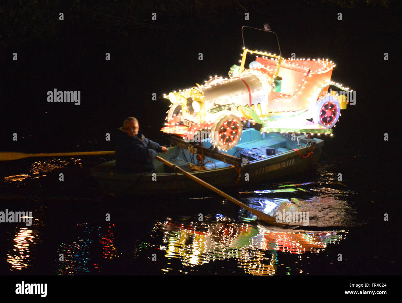 Matlock Bath Illuminations Stock Photo Alamy