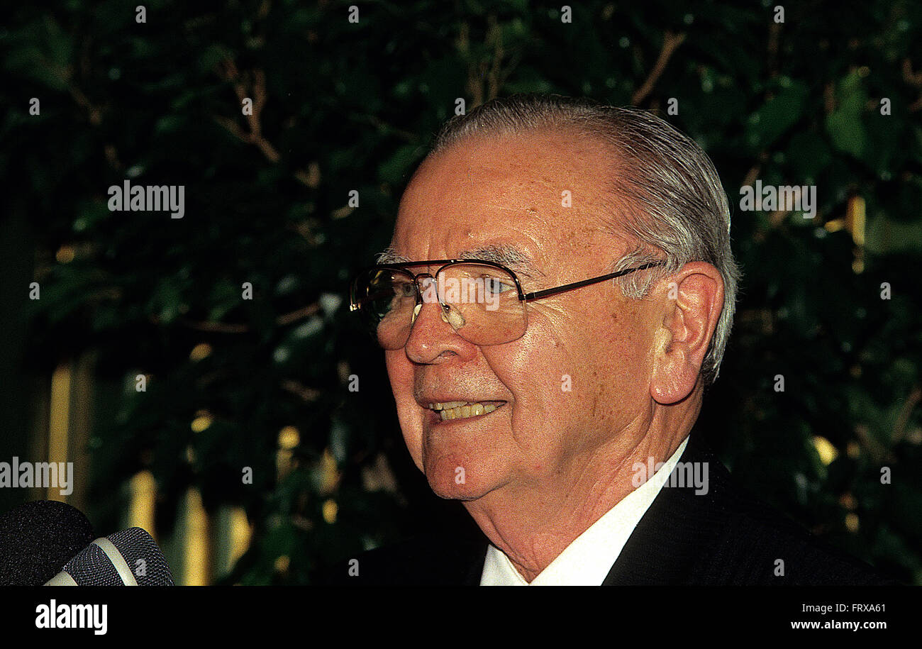 Washington, DC., USA, 20th May,  1987 William Joseph Brennan Jr. Associate Justice of the United States Supreme Court.  Credit: Mark Reinstein Stock Photo