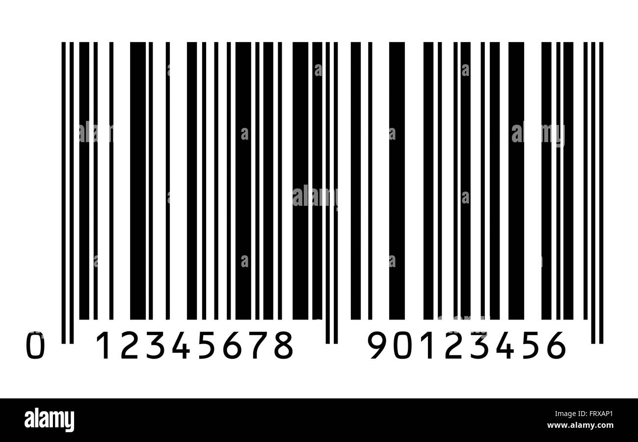 Bar Code , 3d rendered image. Stock Photo
