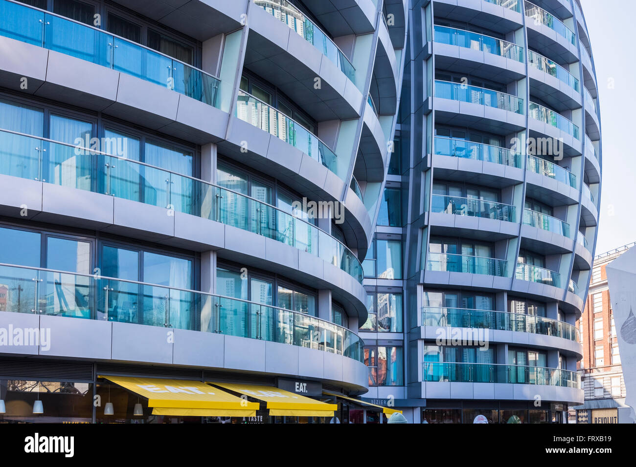 Old Street roundabout buildings, London, England, U.K Stock Photo - Alamy