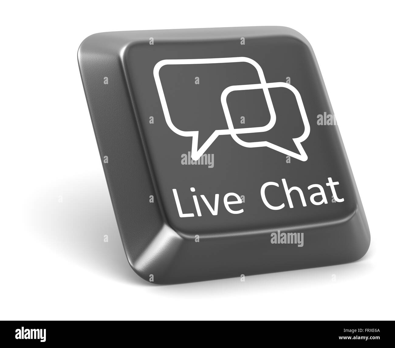 Live Chat Stock Photo