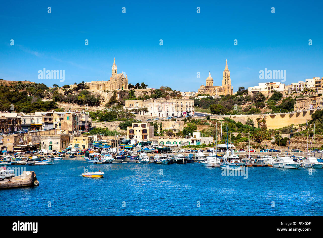 Mgarr Harbour, Gozo Island, Malta Stock Photo Alamy