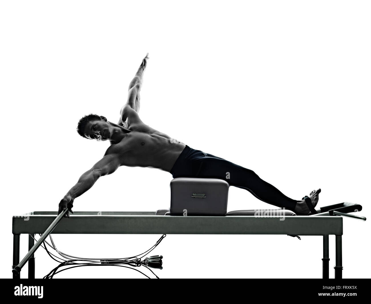 Pilates reformer hires stock photography and images Alamy