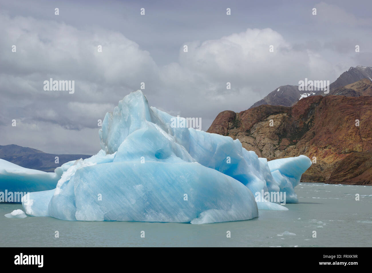 Iceberg in Lake Viedma, Patagonia, Argentinia Stock Photo