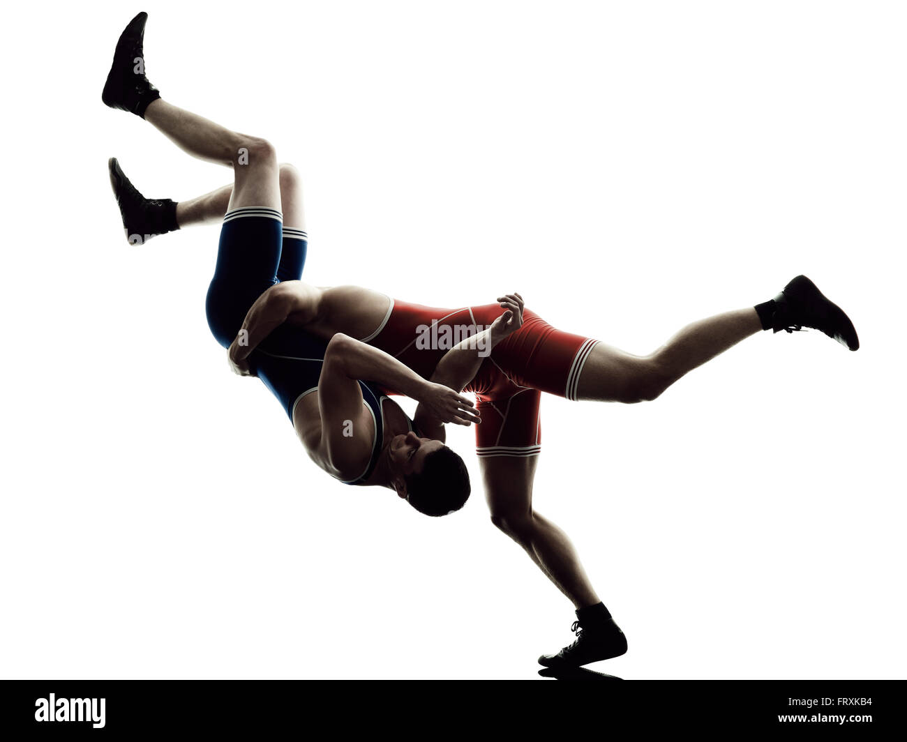 Wrestling Cut Out Stock Images & Pictures Alamy