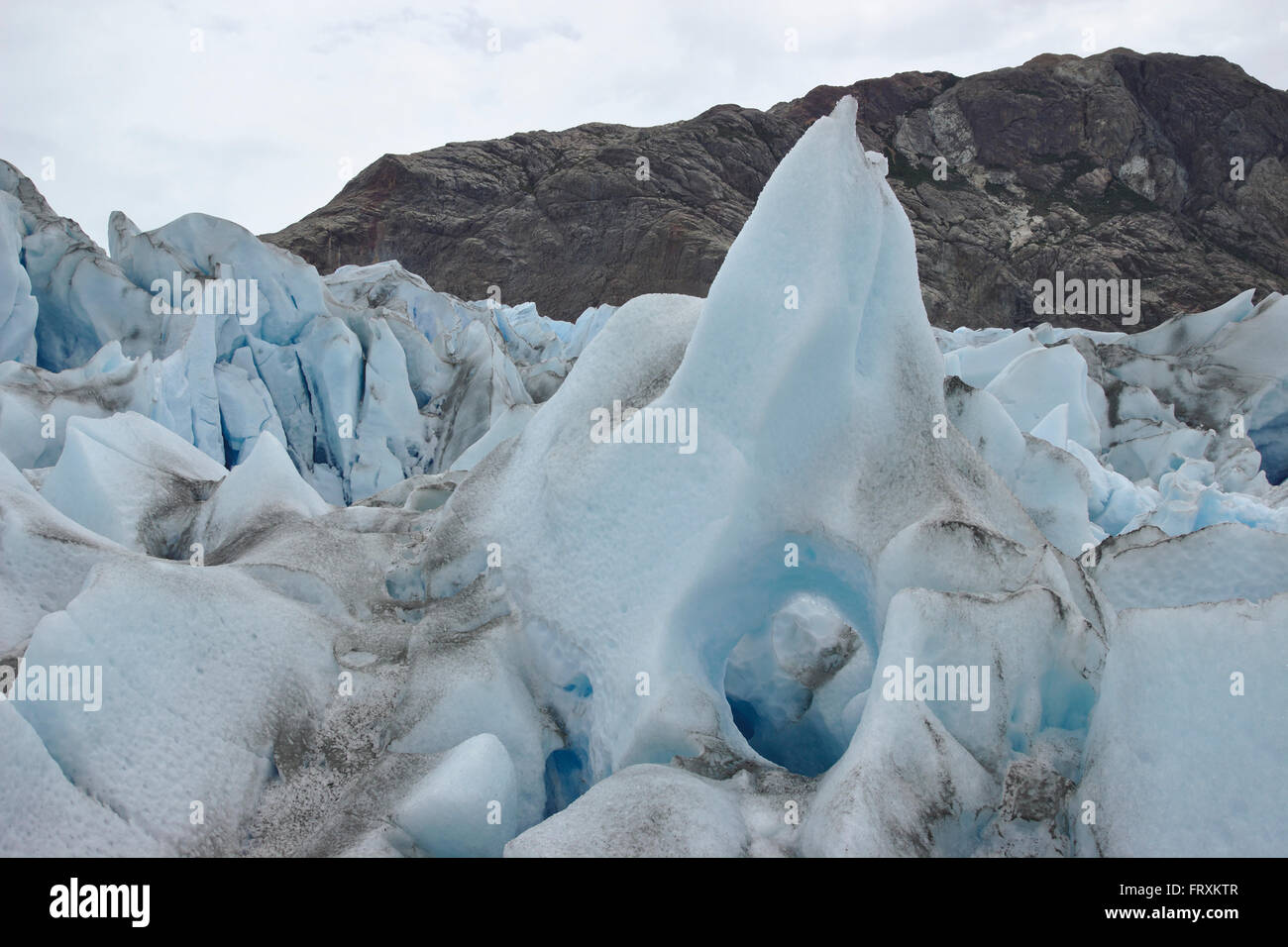 Viedma Glacier, Los Glaciares National Park ; Patagonia, Argentinia Stock Photo