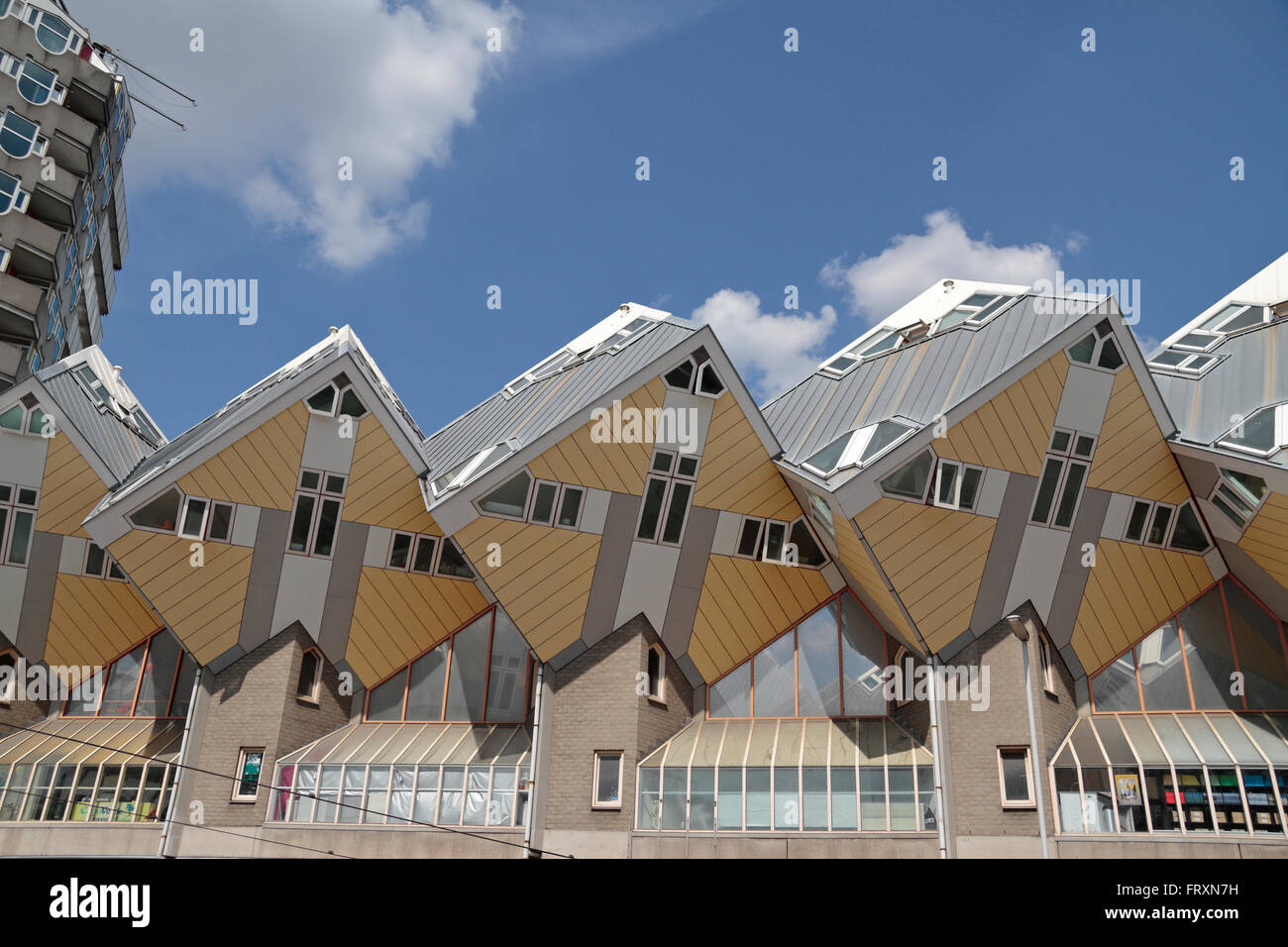 The Cube houses (Kubuswoningen) designed by Piet Blom, Rotterdam ...