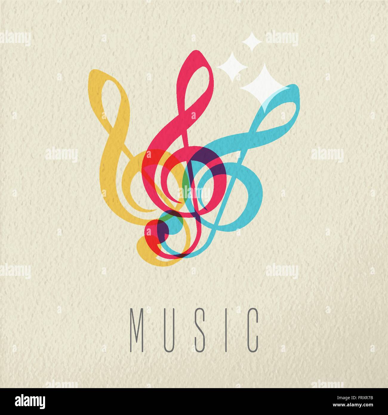 treble clef vector vectors