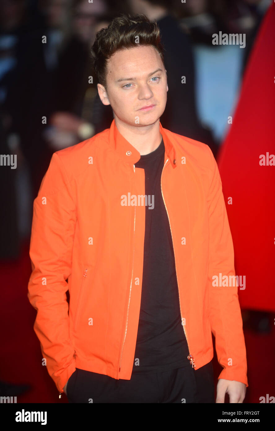 Conor Maynard at the European Premiere of Batman v Superman Dawn Of