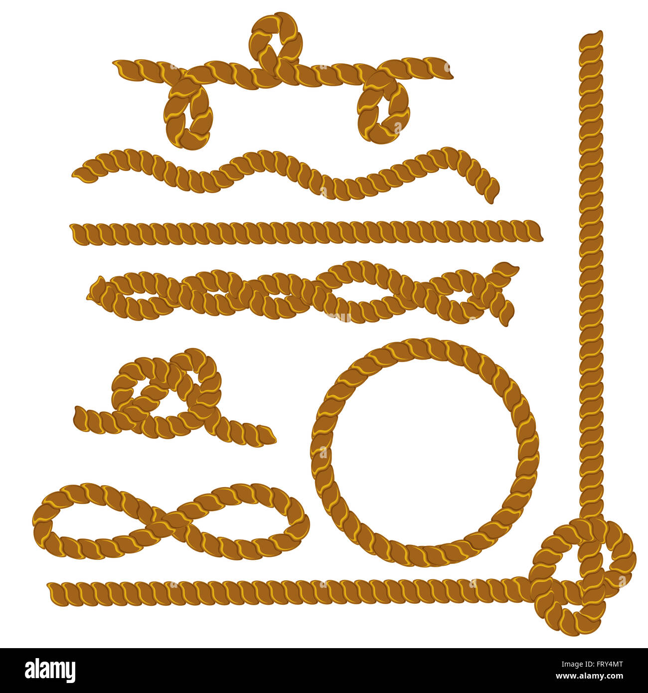 Collection of Rope Stock Photo - Alamy