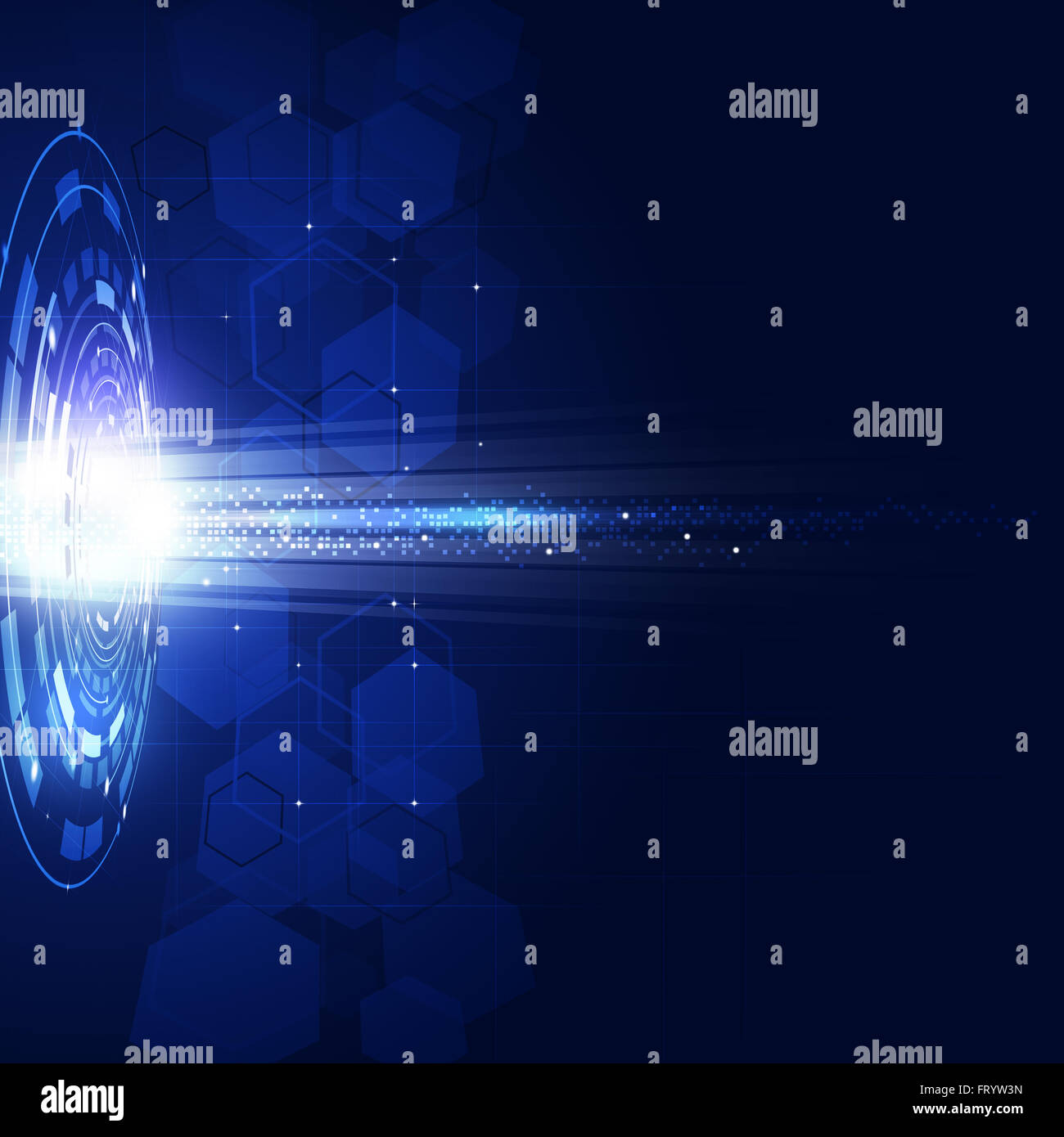 abstract global net technology connections concept blue background ...