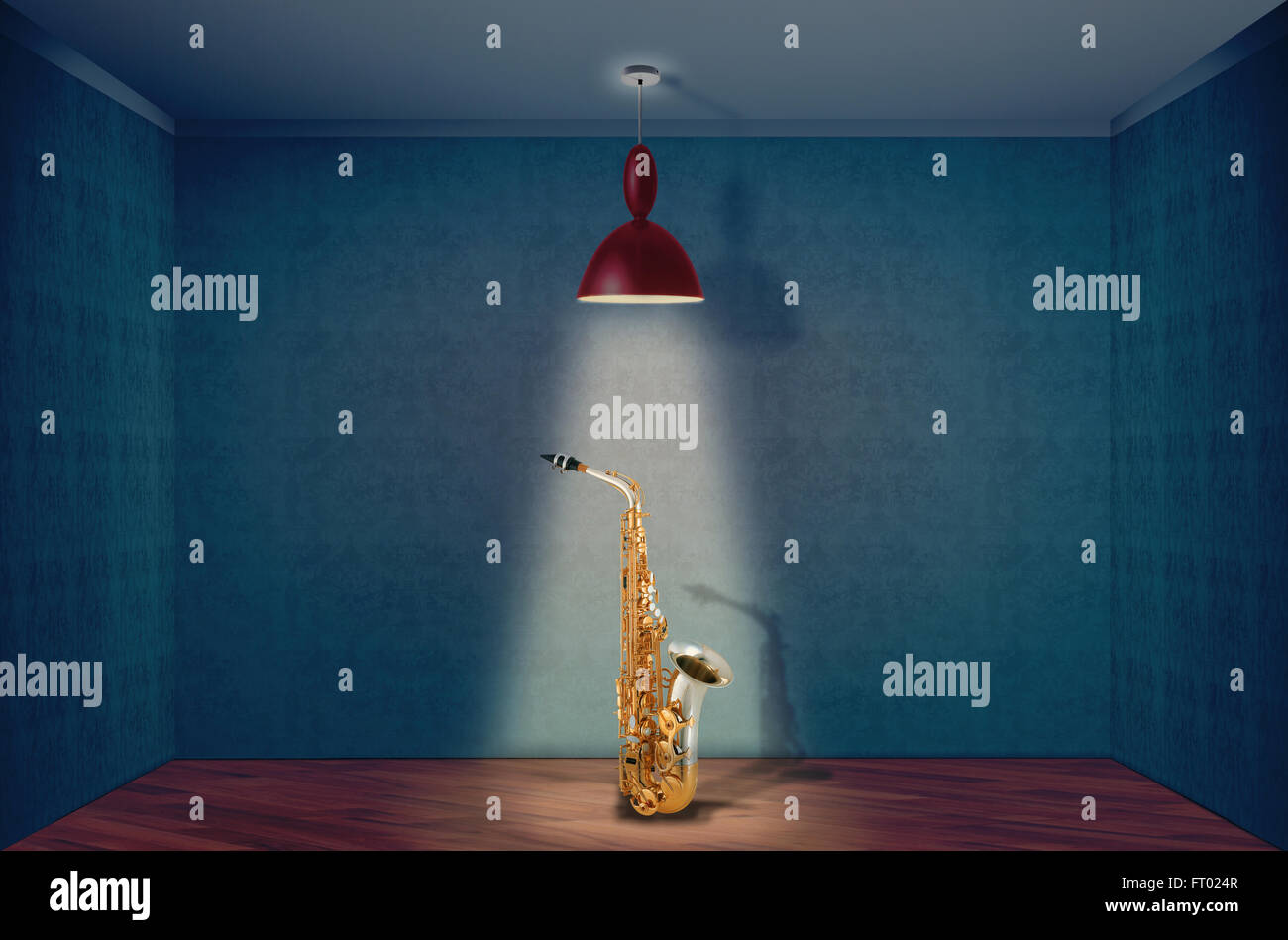 Saxophone Stock Photo