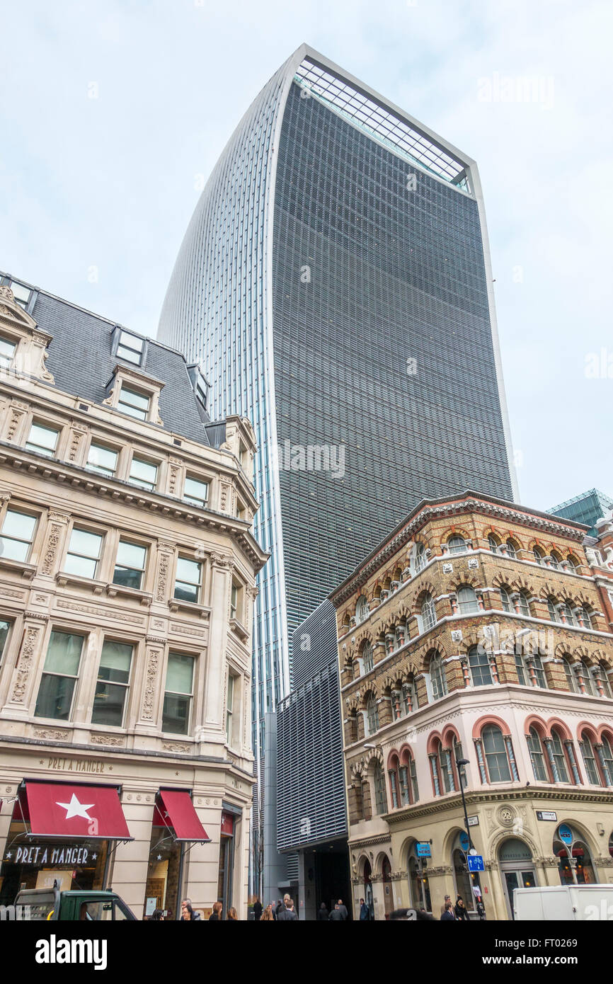 Walkie Talkie London Stock Photo