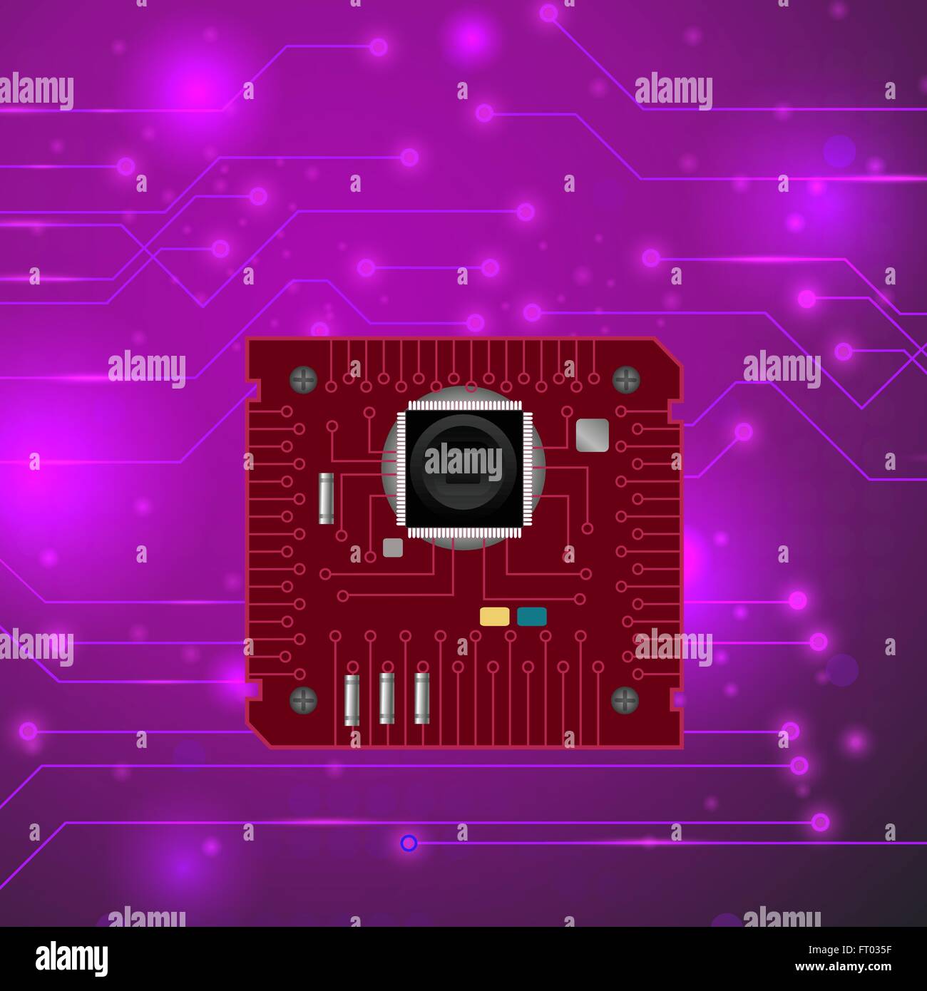 Pink Computer Science Modern Computer Technology Pink Background Stock Vector Image & Art - Alamy