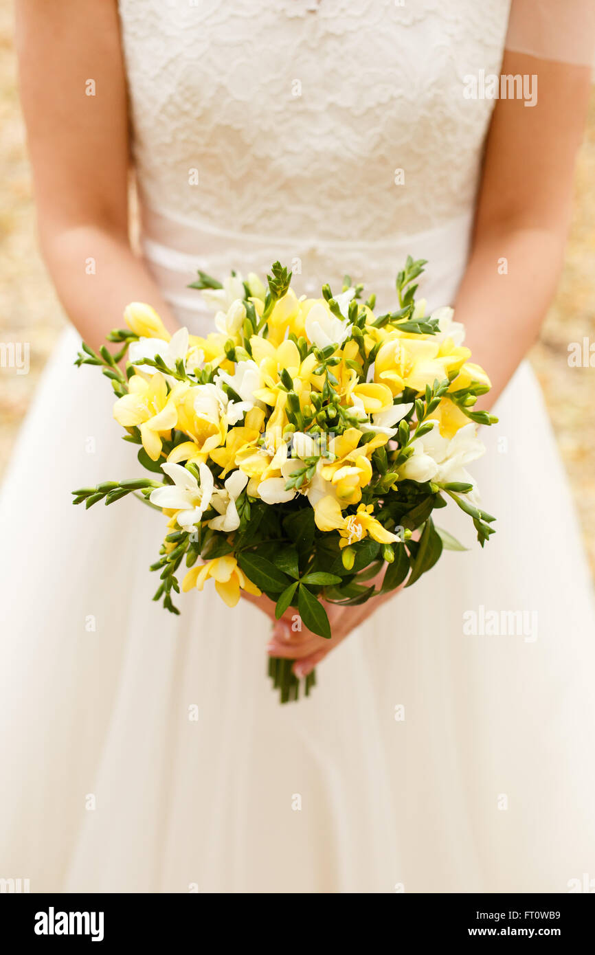Yellow Freesia Bouquet Yellow Freesia Bouquet