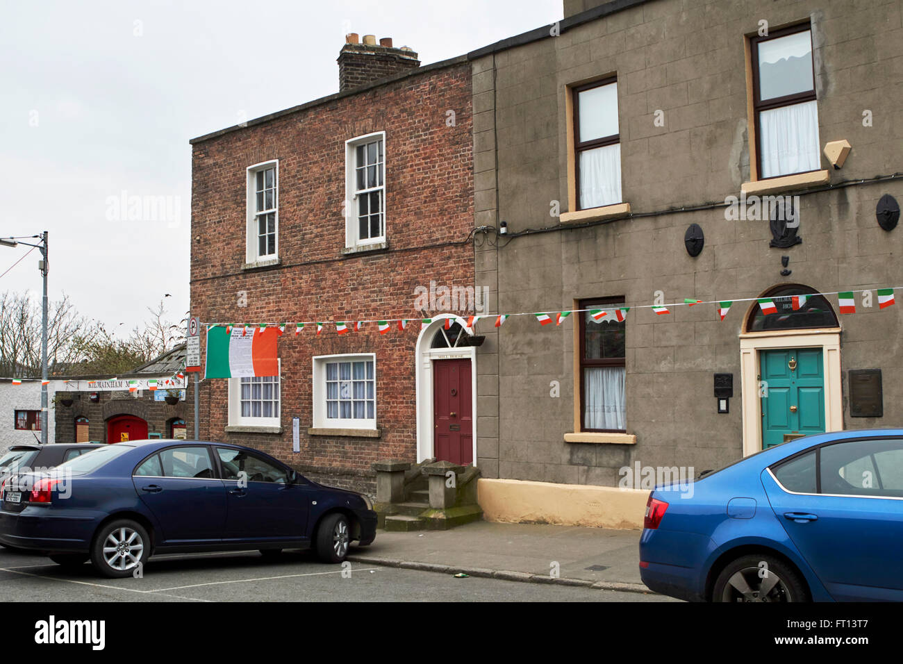 kilmainham house, kilmainham mill entrance and mill house on kilmainham