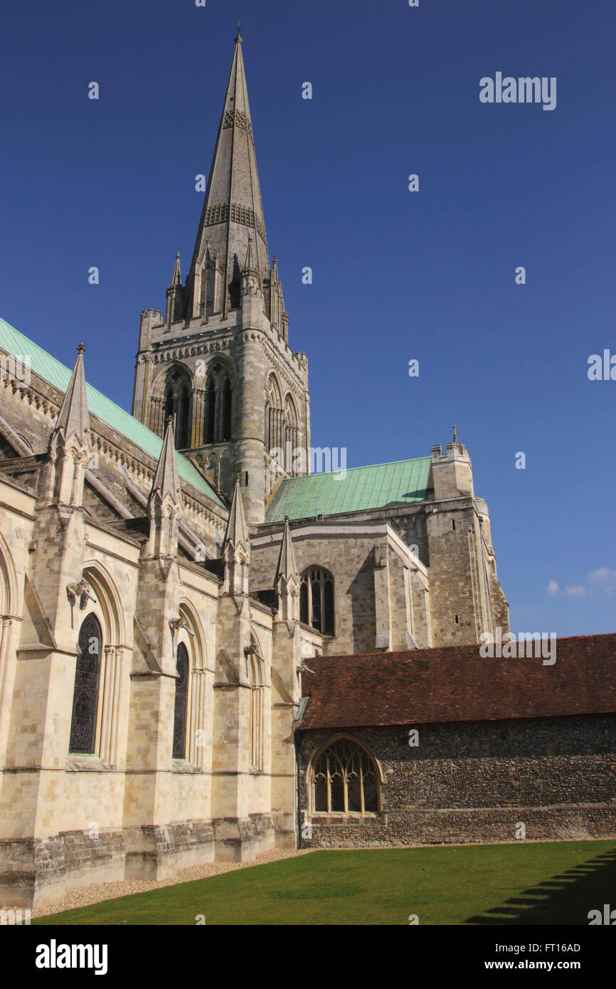 Chichester Cathedral West Sussex Stock Photo