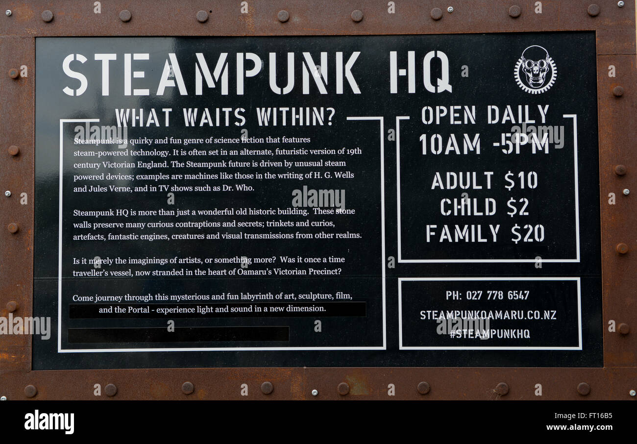 Steampunk HQ gallery and museum hours and fees Stock Photo Alamy