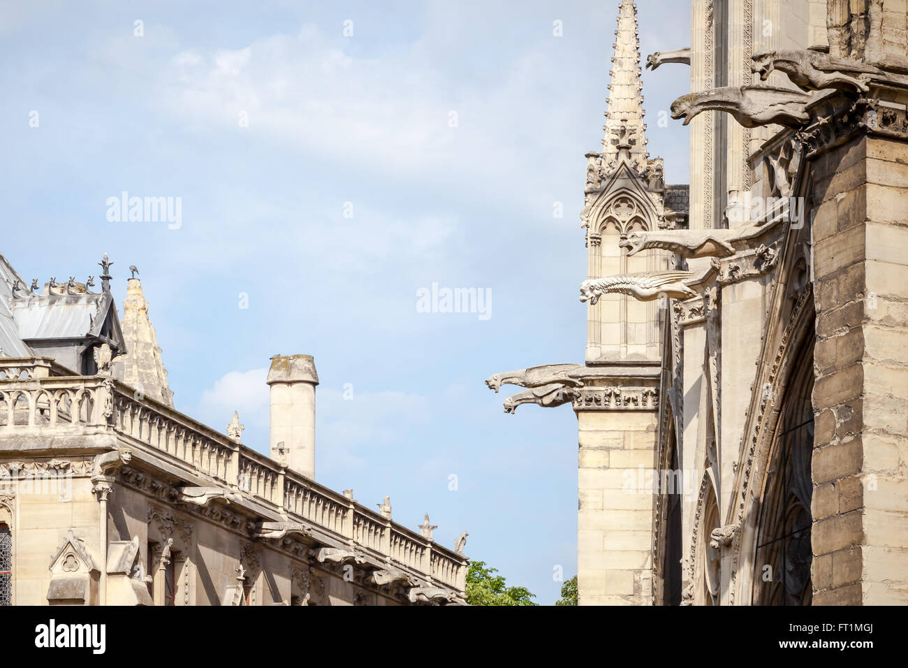 Notre-Dame de Paris Stock Photo