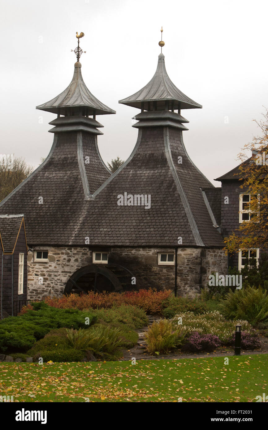 Strathisla distillery is the oldest continuously operating distillery in Scotland, home to Chivas Regal established in 1786 Stock Photo