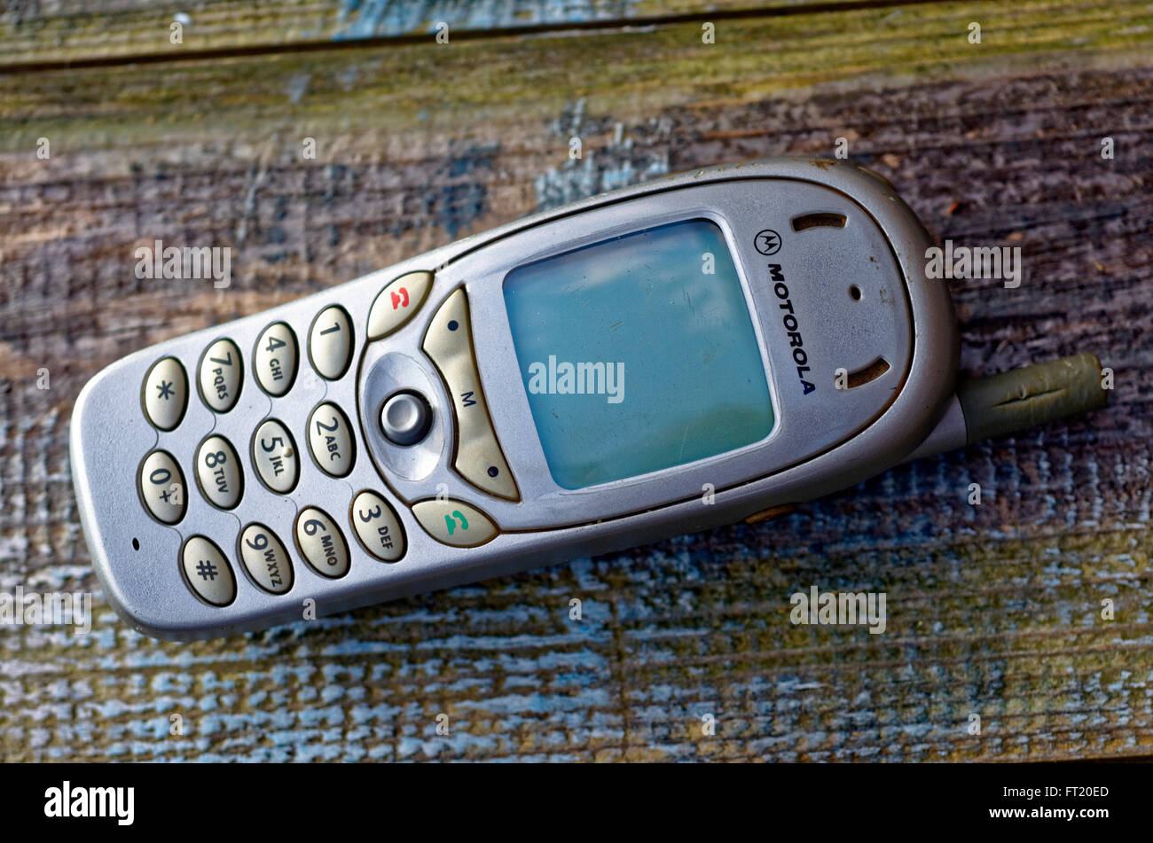 Motorola T280 Mobile Phone, First introduced in 2001 Stock Photo