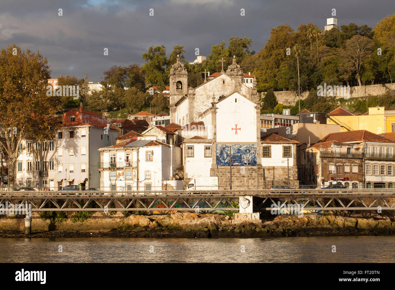 View of Porto in Portugal. Stock Photo