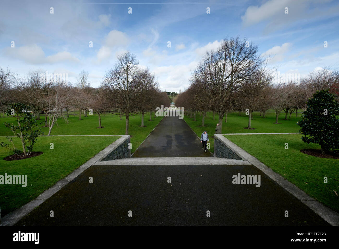 Irish National War Memorial Gardens in Dublin, Republic of Ireland, Europe Stock Photo