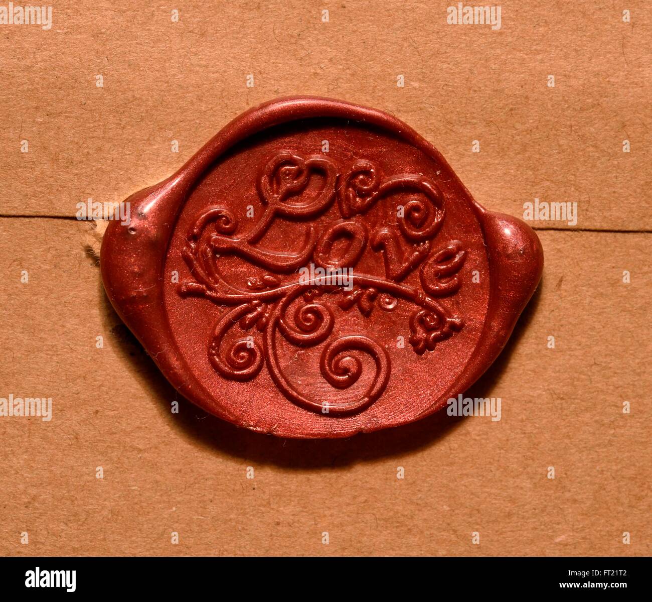 Wax seal letter hi-res stock photography and images - Alamy