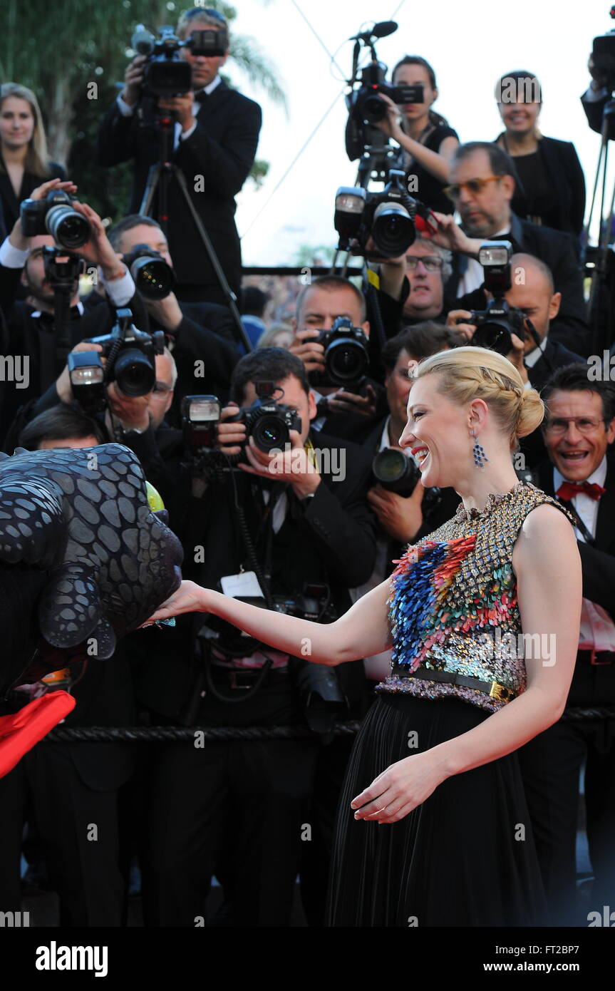 Cate Blanchett attends the Cannes Film Festival Stock Photo Alamy