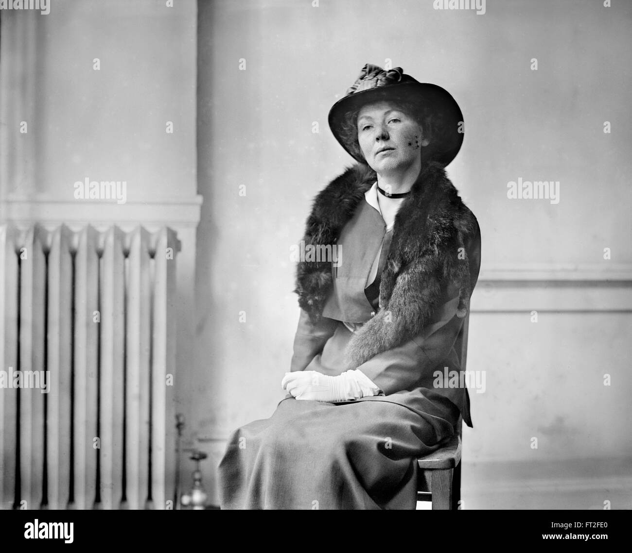 Christabel Pankhurst, c.1918 Stock Photo