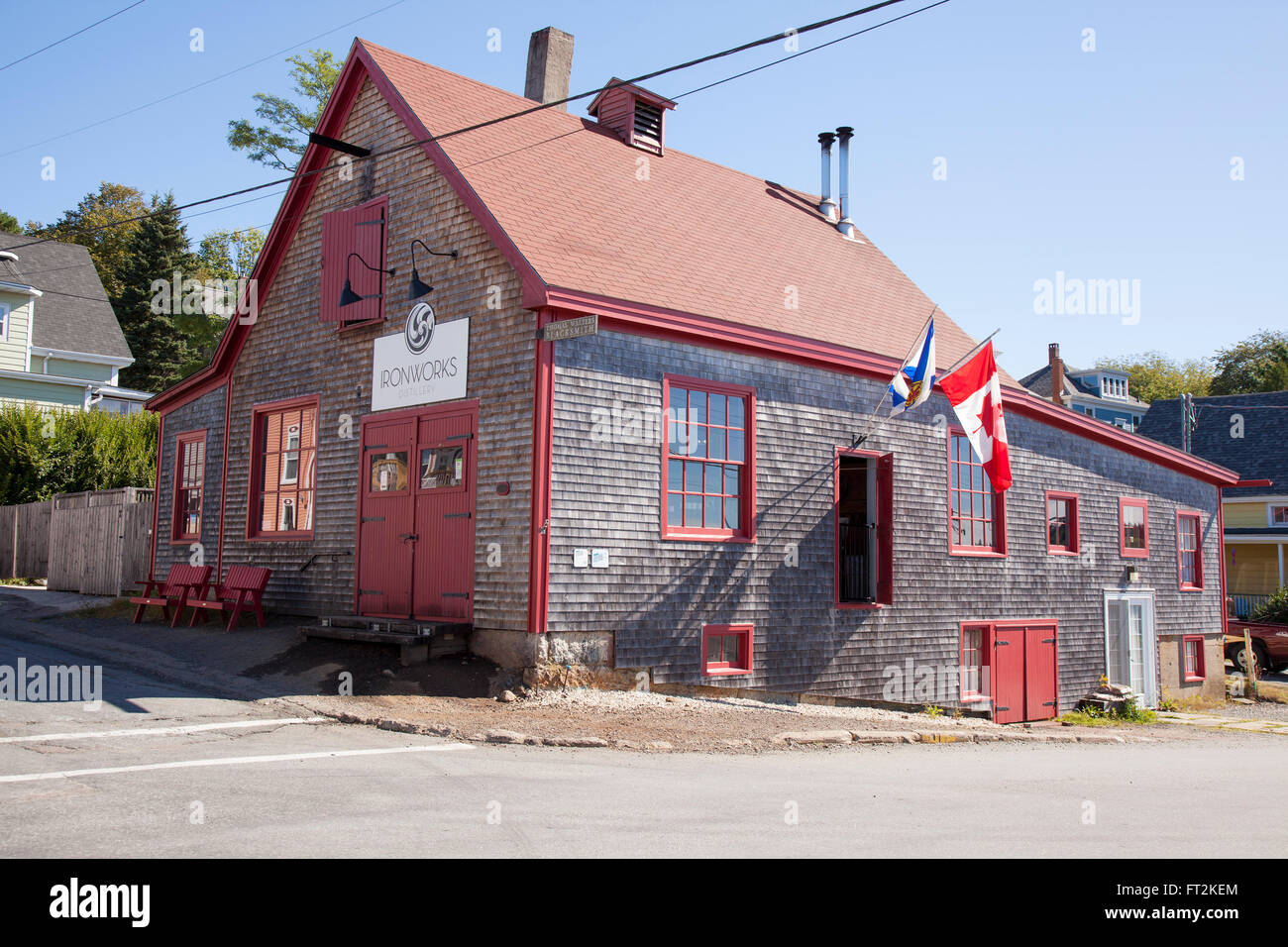 Ironworks distillery lunenburg hires stock photography and images Alamy