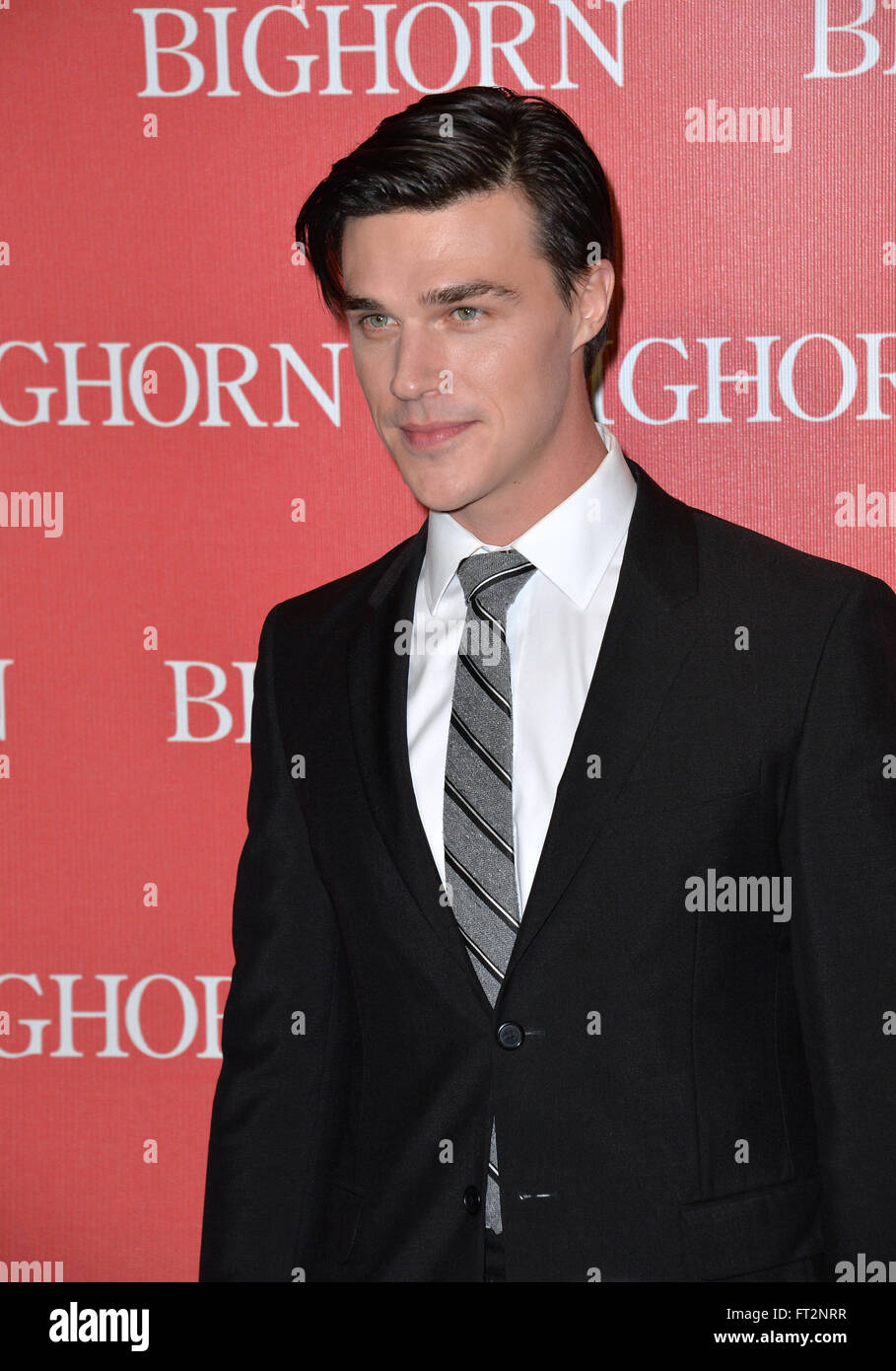 PALM SPRINGS, CA - JANUARY 2, 2016: Actor Finn Wittrock at the 2016 Palm Springs International Film Festival Awards Gala Stock Photo