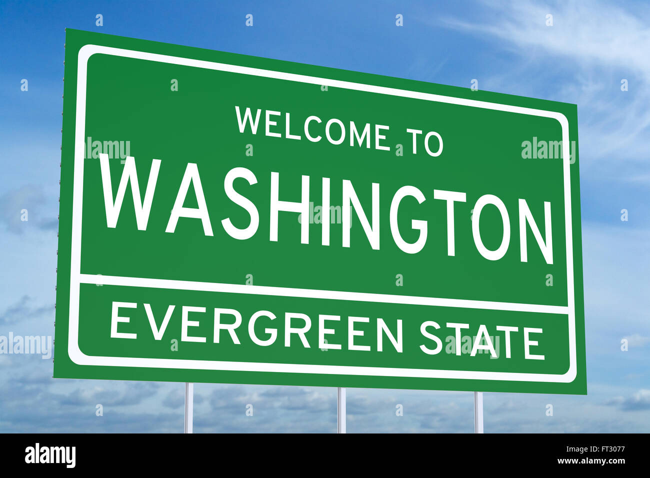 washington state sign hires stock photography and images Alamy