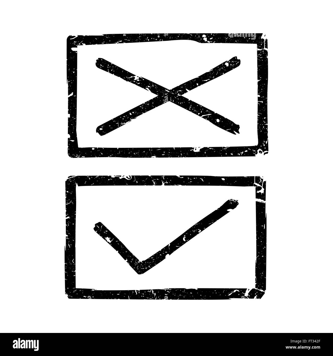 Vector check marks Stock Vector Image & Art - Alamy