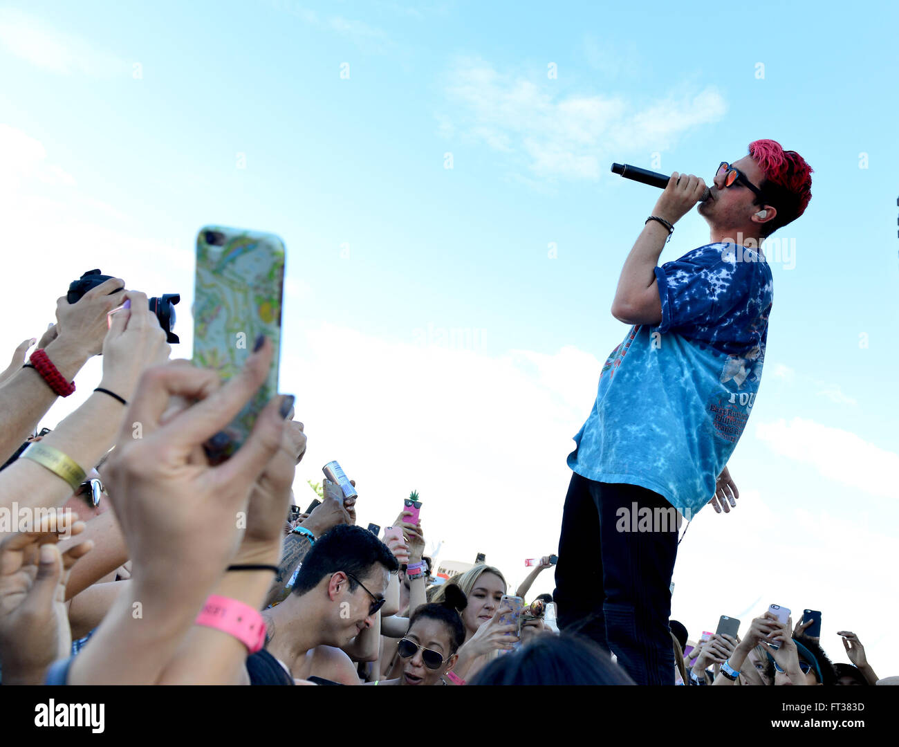 Pop/Rock band DNCE performs during the 7th annual Model Volleyball ...