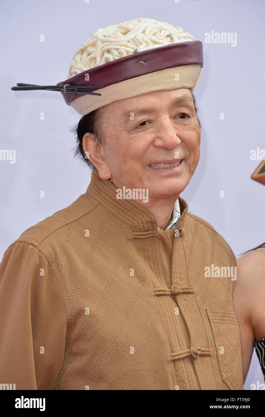 LOS ANGELES, CA JANUARY 16, 2016 Actor James Hong at the world