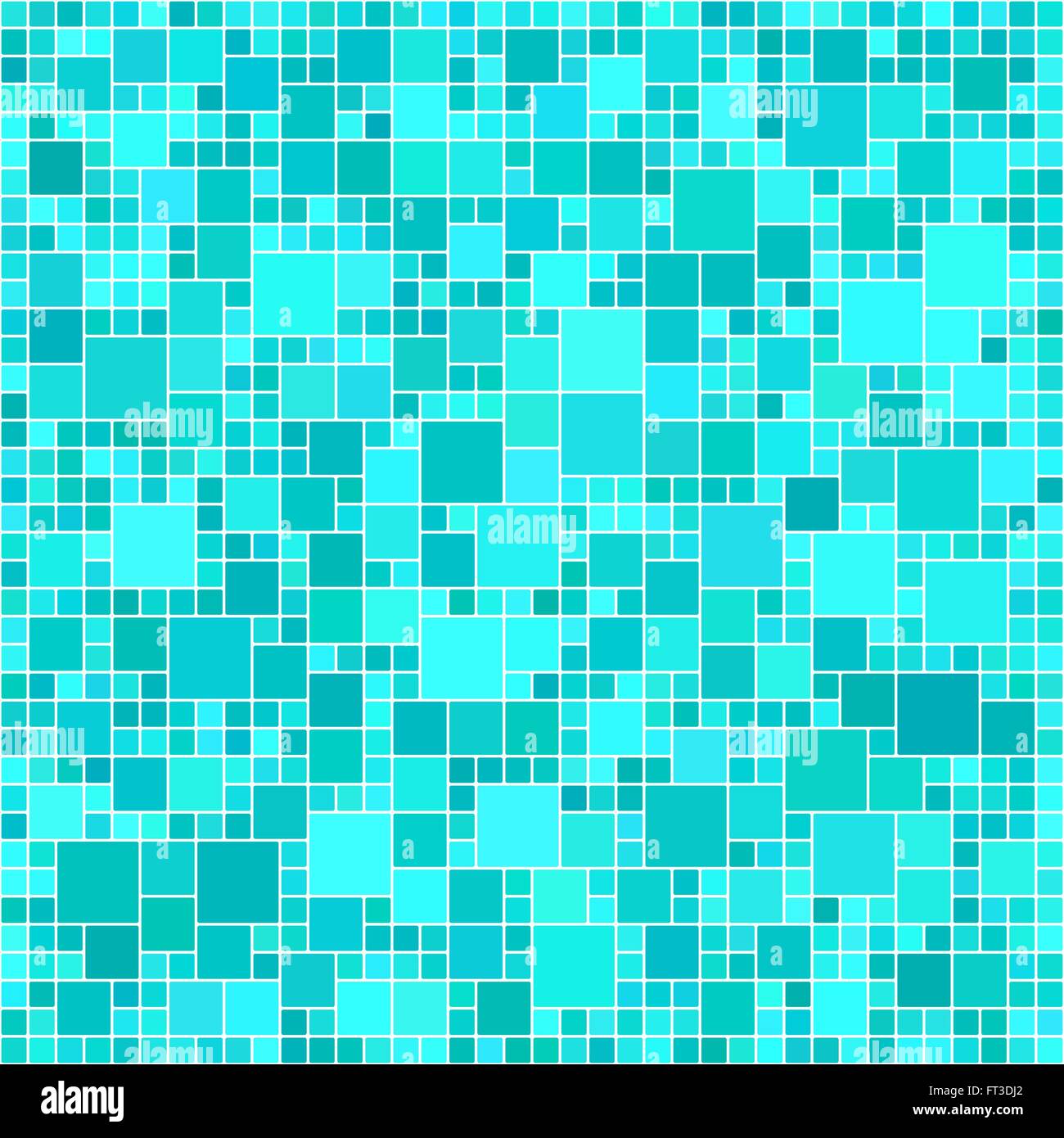 Light blue abstract square mosaic background Stock Vector Image & Art ...