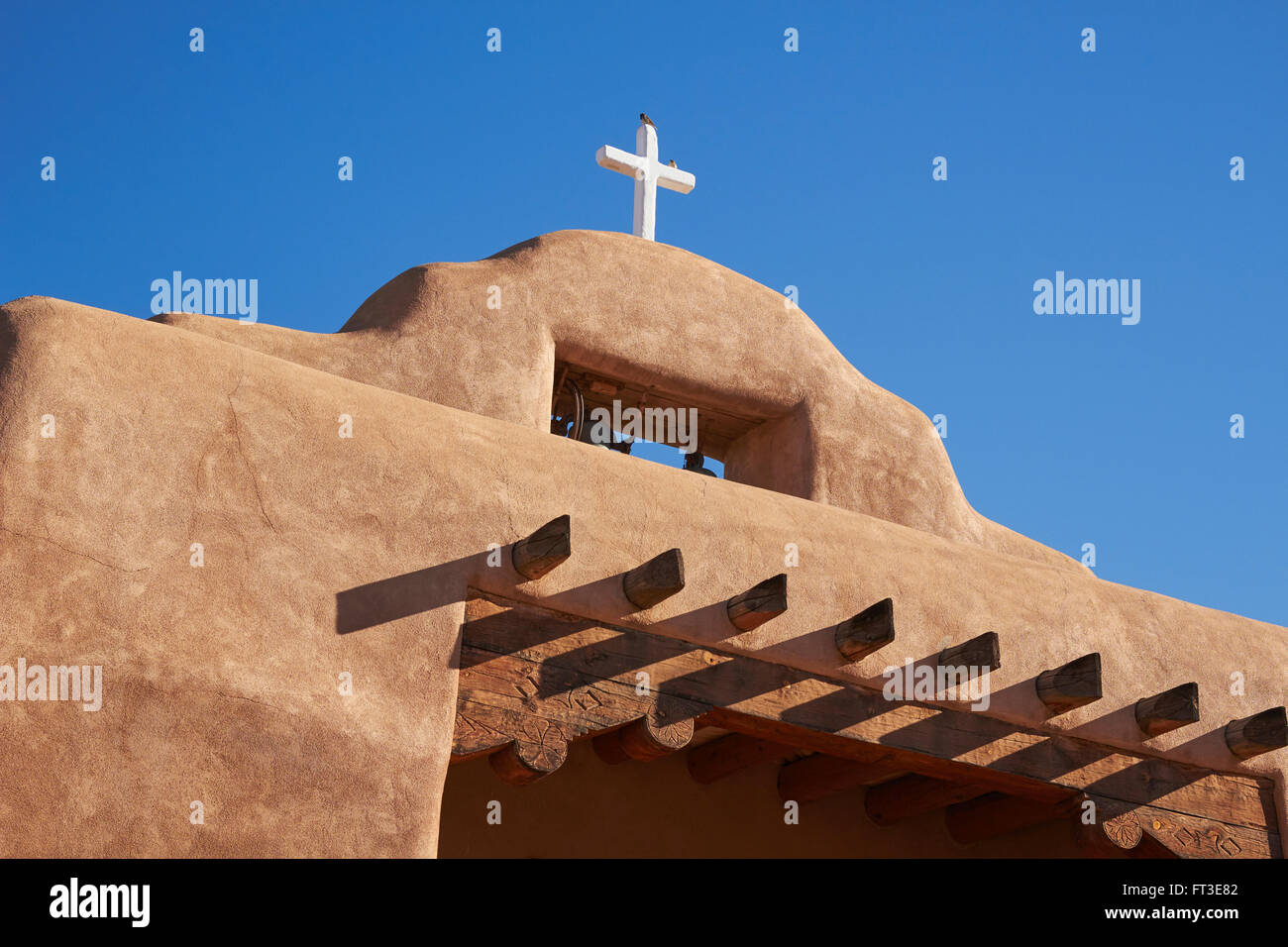 adobe church, Abiquiu, New Mexico, USA Stock Photo Alamy