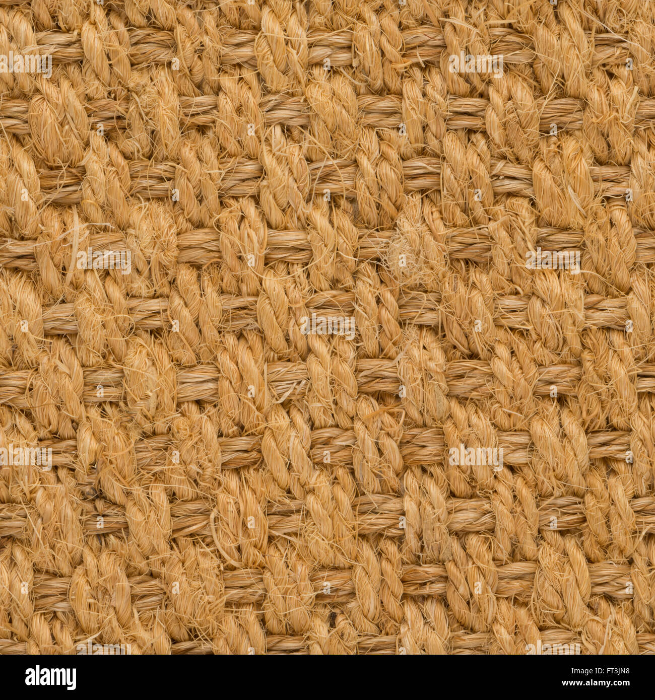 Natural Sisal Fabric Background Stock Photo - Download Image Now