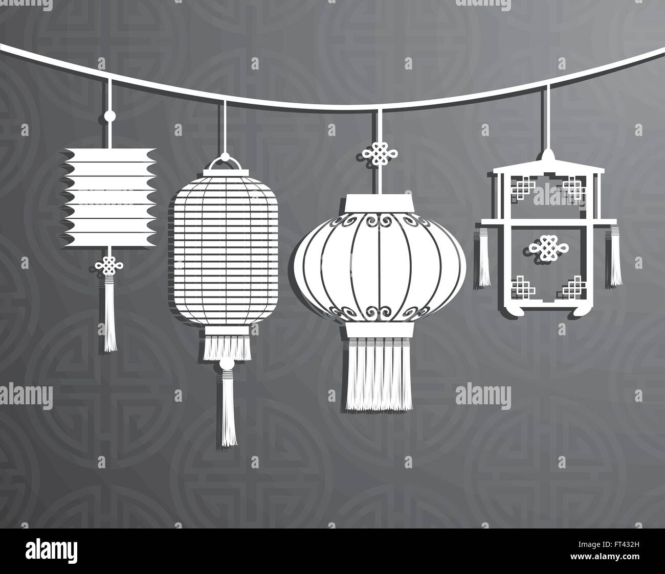 Lantern light chinese Stock Vector Images - Alamy