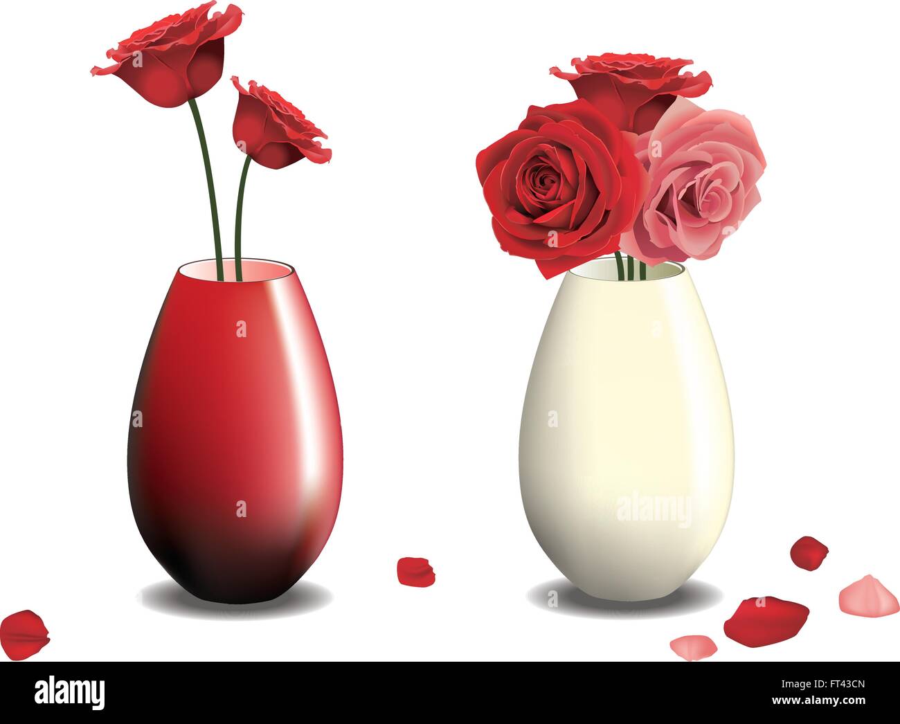 Chinese vase painting Stock Vector Images - Alamy