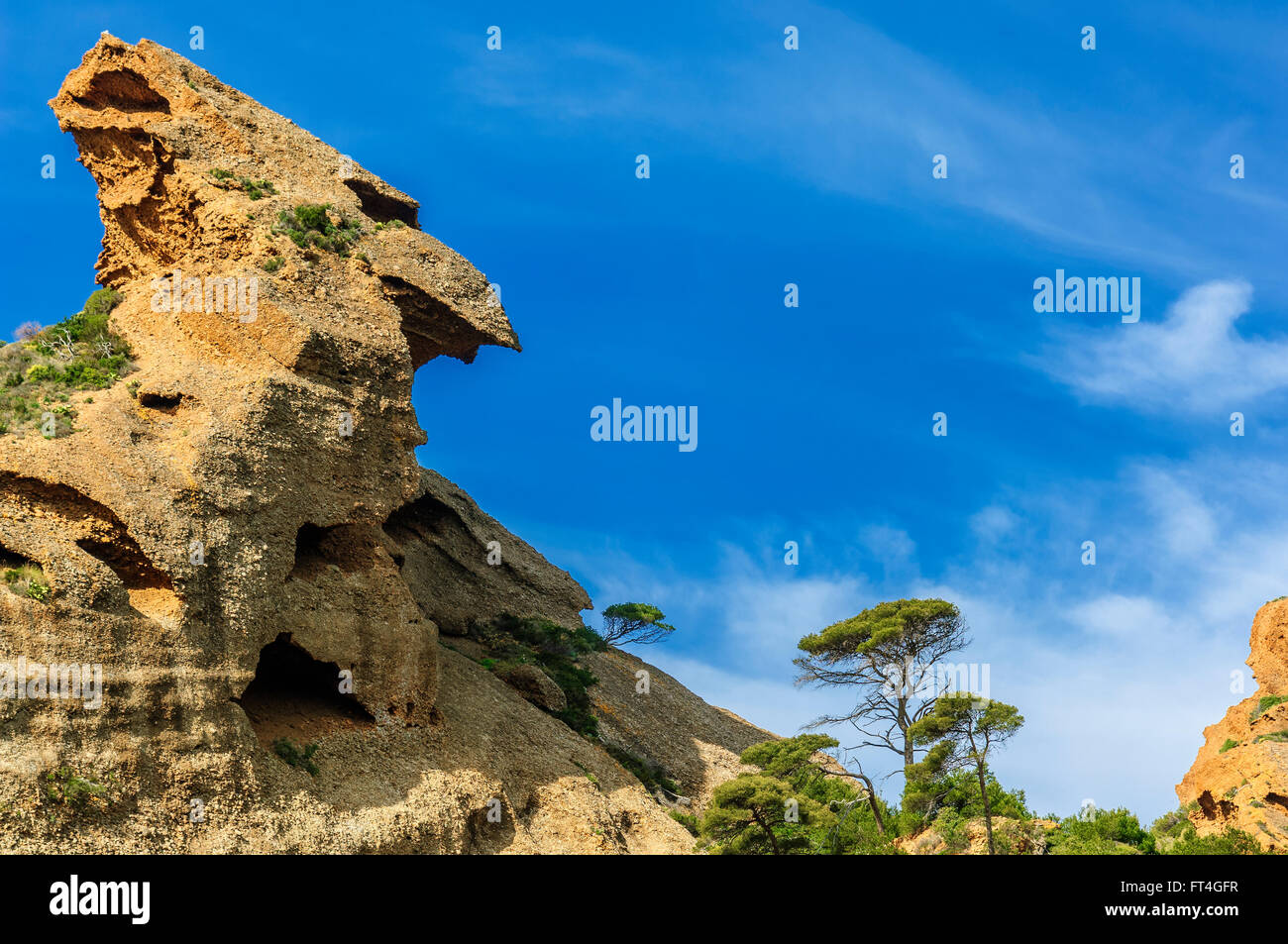 le Bec de L'aigle, la Ciotat France paca 13 Stock Photo