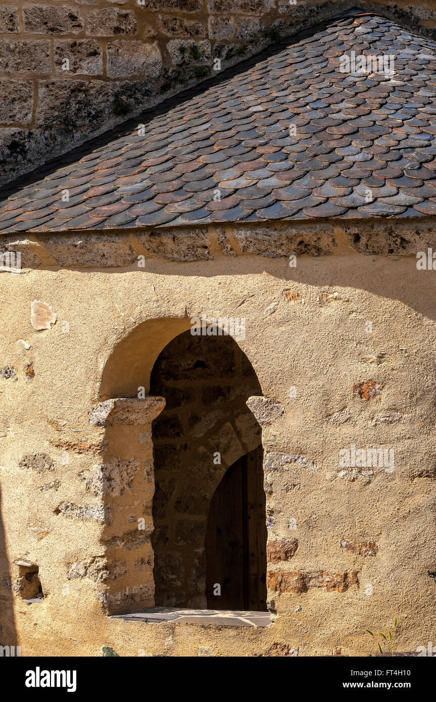 église SainteMarthe de Vernaux haute Ariége francevallée d'ax Stock