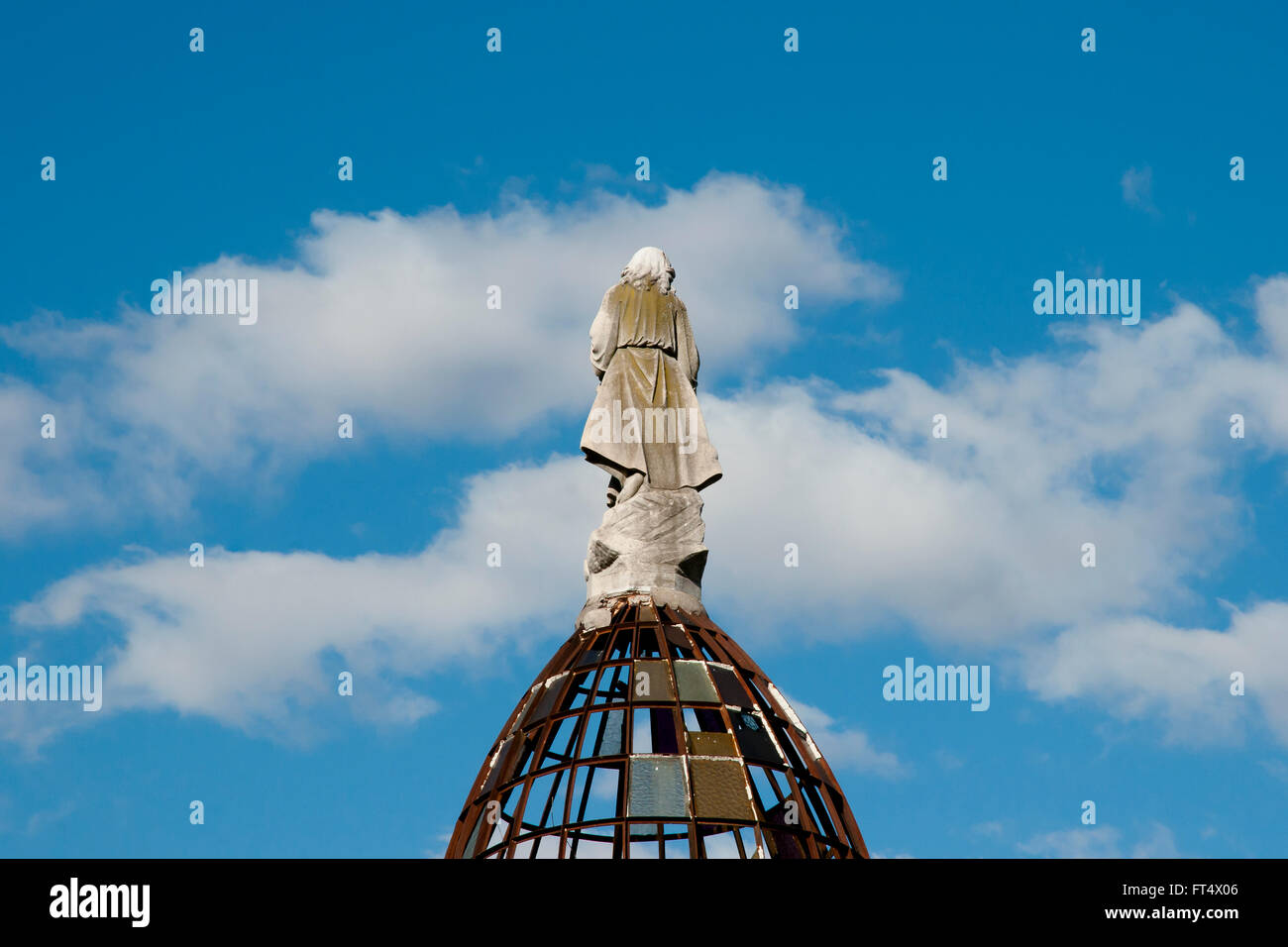 Recoleta Cemetary Statue - Buenos Aires - Argentina Stock Photo